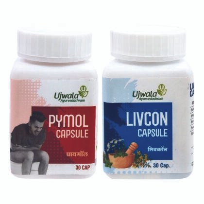 Pymol + Livcon  Piles Care Capsule