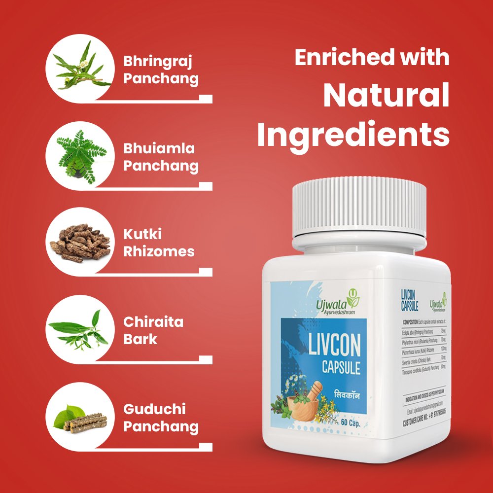 Ingredients of livcon