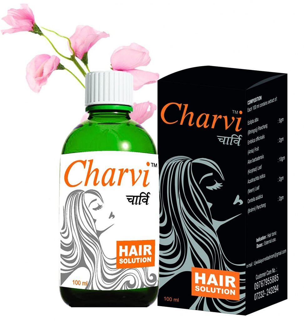 Charvi Hair Oil -Ujwala Ayurvedashram