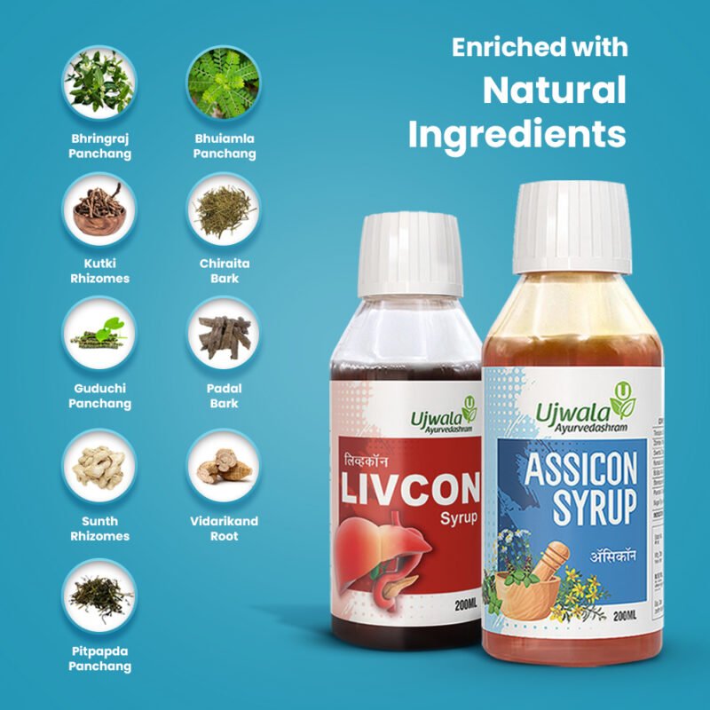Livcon Syrup and Assicon Syrup Combi Pack