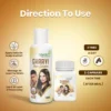 Charvi hair Solution and Charvi capsule Combi Pack