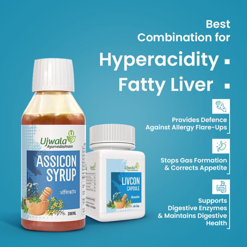 Livcon Capsule and Assicon Syrup Combi Pack