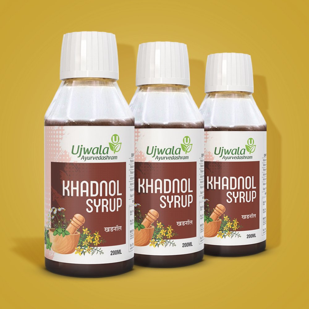 Khadnol Syrup pack of 3