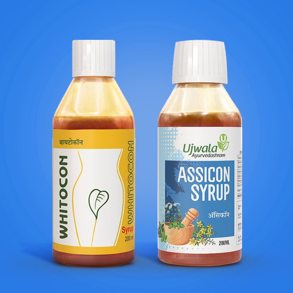 Whiitocon and Assicon Syrup combo pack