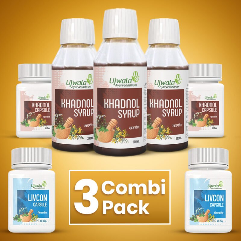 Khadnol+Livcon capsule and Khadnol syrup