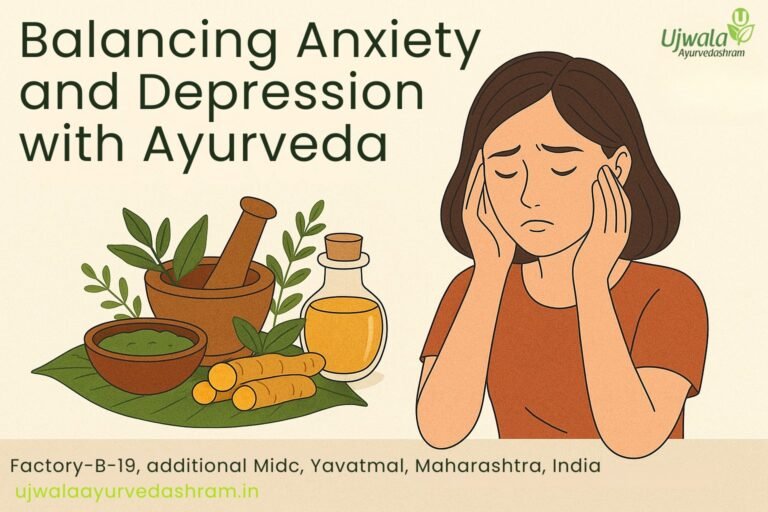 Balancing anxiety and depression with ayurveda