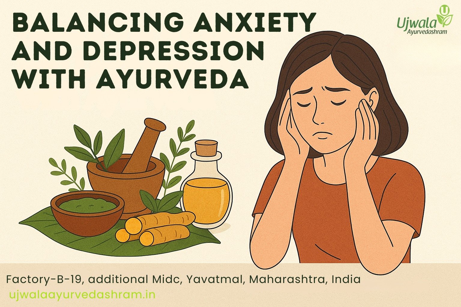 Balancing anxiety and depresion