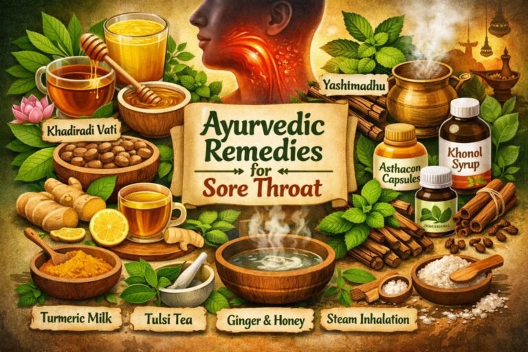 ayurvedic medicine for sore throat